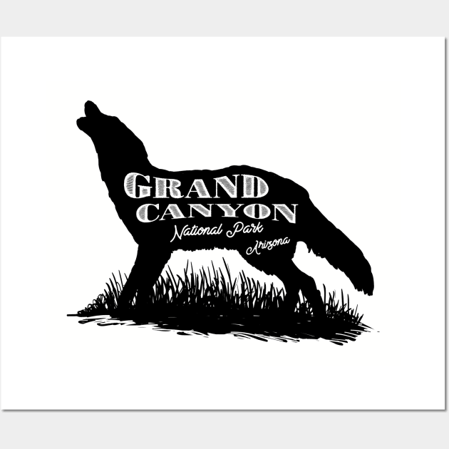 Grand Canyon National Park label Wall Art by blue67sign